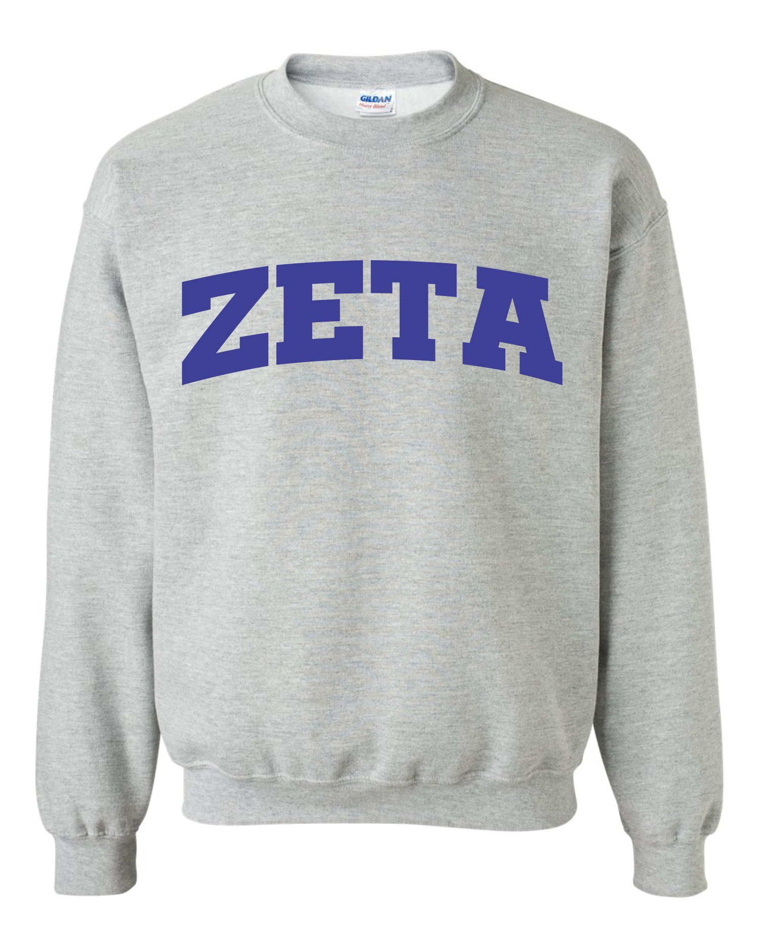 NEW Zeta Suede Lettered Sweatshirt